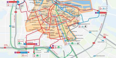 阿姆斯特丹p r地图
